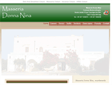 Tablet Screenshot of masseriadonnanina.com